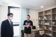 노형욱 장관, 첫 현장행보... 테마형 청년주택 “아츠스테이” 찾아