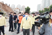 노형욱 장관, “전국 철거현장 신속 점검 실시”