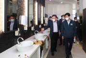 국토부 장관 현장점검(안성휴게소)