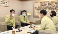윤성원 1차관 서울역 방역현장 방문