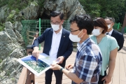 어명소 제2차관 가덕도 신공항건설예정지 방문