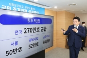 원희룡 장관, 국민주거 안정 실현방안 브리핑