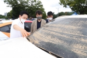 원희룡 장관 침수차량 조치 관련 현장방문
