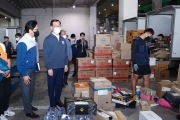 어명소 2차관, 택배 현장방문 및 업계 간담회