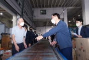 어명소 2차관, 택배 현장방문 및 업계 간담회