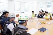 건설현장 휴게시설 관련 현장방문