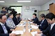 시멘트 가격인상 관련 현장방문