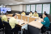 도로철도 호우 피해현황 점검 및 철도물류시설 현장 점검