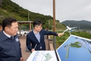 가덕도신공항 현장방문