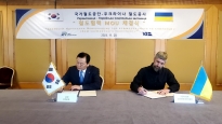 One Team Korea Stepping into the Ukrainian Railway Reconstruction Project