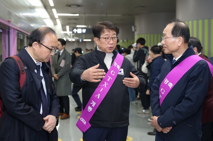 박상우 장관,“GTX 첫 열차와 함께 출퇴근 30분 시대 출발” - 포토이미지