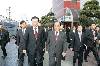 강남 고속버스터미널을 방문하여 귀향객들과 인사 (2007/02/16)