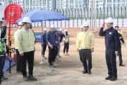 우기 폭염 대비 건설현장 점검