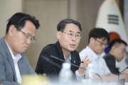 건설 안전사고 관련 대책회의