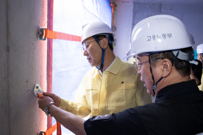 건설현장 불시 합동점검 - 포토이미지