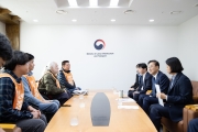 전국장애인차별철폐연대 대표단 면담 - 포토이미지