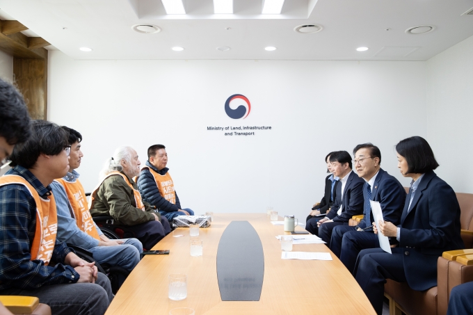 전국장애인차별철폐연대 대표단 면담 - 포토이미지