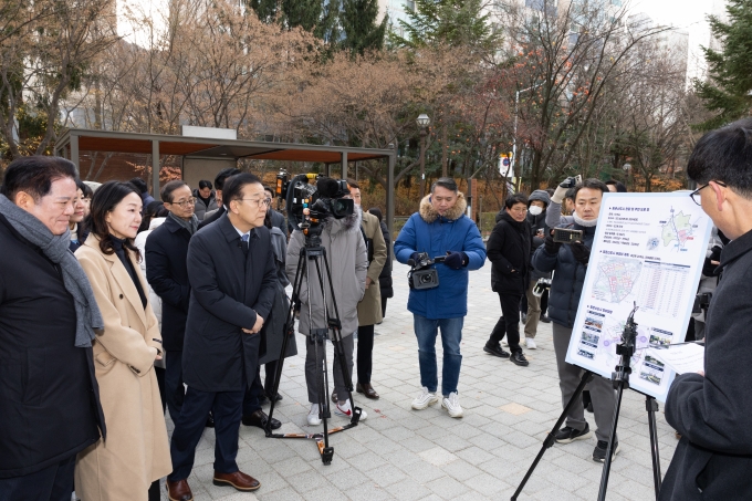 평촌 정비사업 현장방문 - 포토이미지