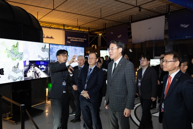 가상플랫폼 기반 도심항공교통 비행시연 - 포토이미지