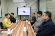 홍지선 2차관 취임 첫 현장 행보로 쿠팡 물류센터 시설 점검
