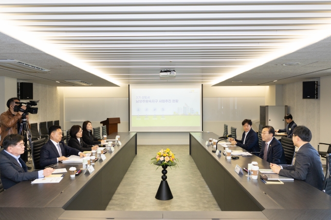 김윤덕 장관 “3기 신도시 안전과 품질은 기본 속도는 국민이 체감하게” - 포토이미지