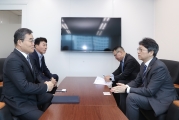 홍지선 2차관 대우건설 대표이사 면담