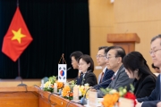 베트남 건설부 장관 면담