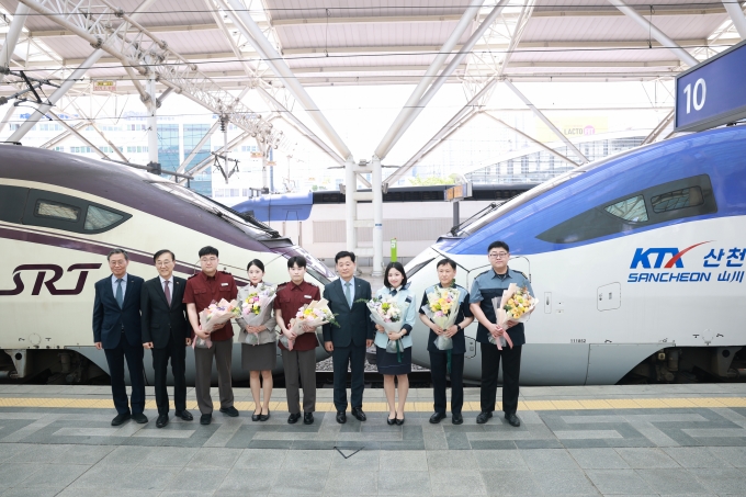 KTX SRT 중련 시범운행 - 포토이미지