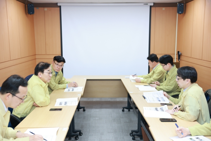 평택~오송간 2복선화 고속철도 건설 현장 점검 및 안전보건관리체계 이행 현황 점검 - 포토이미지