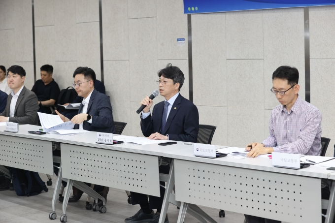 홍지선 제2차관 철도건설기업 안전간담회 - 포토이미지