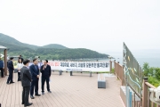 김윤덕 장관 가덕도신공항 건설 예정지 현장 점검 - 포토이미지