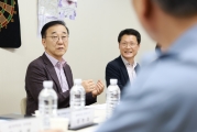 김윤덕 장관 주차장 진출입 방해 관련 주차장법 개정 설명 및 주민의견 청취