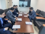 홍지선 2차관 가덕도신공항 부지조성공사 업계 간담회 개최 - 포토이미지
