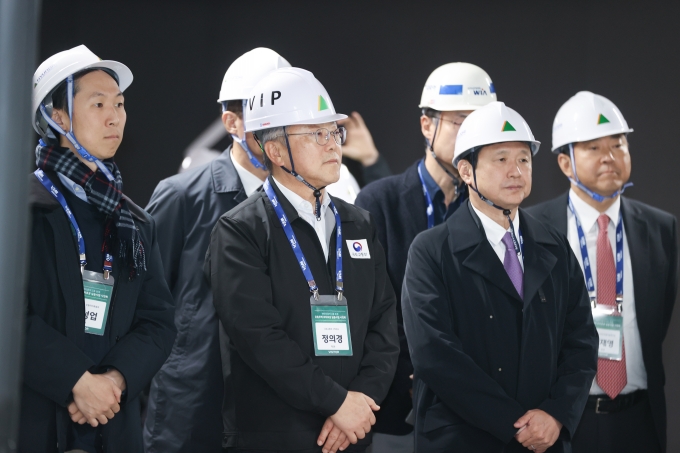 정의경 제2차관 주차로봇 실증사업 시연회 - 포토이미지