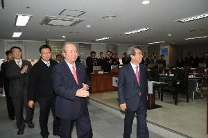 설 연휴 교통대책본부 방문