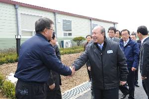 한강6공구 강천보건설단 현장 방문
