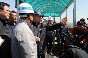 제8차 4대강 살리기 현장점검회의 (영산강 승촌보)