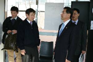 정안휴게소 고속버스 환승정류장 현장실태 점검