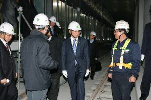 인천공항철도 공사현장 점검 (최장현 제2차관)