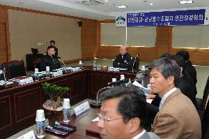 한탄강댐, 군남홍수조절지 현장 안전점검 (정종환장관)