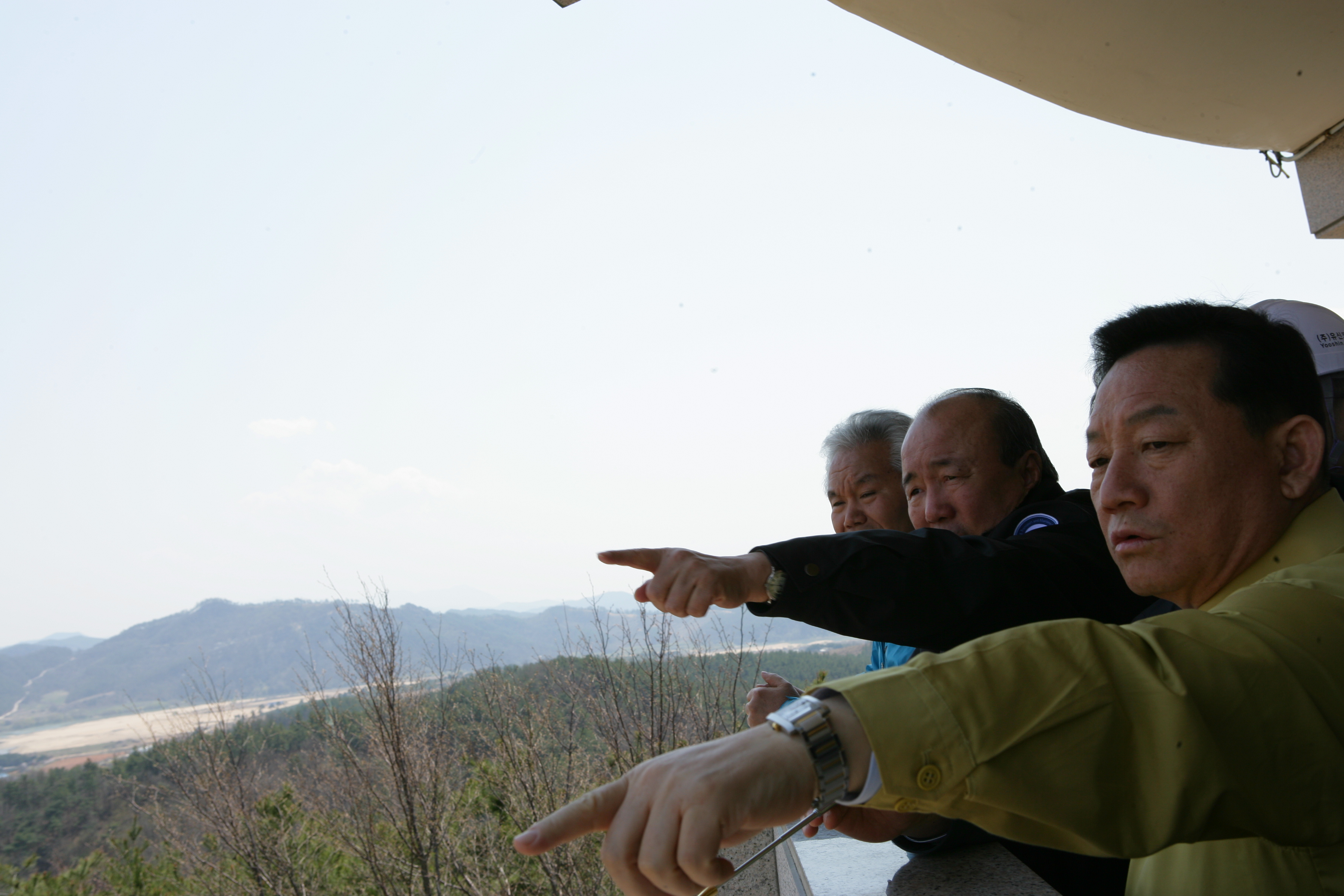 낙동강 상주보, 경천대 현장점검