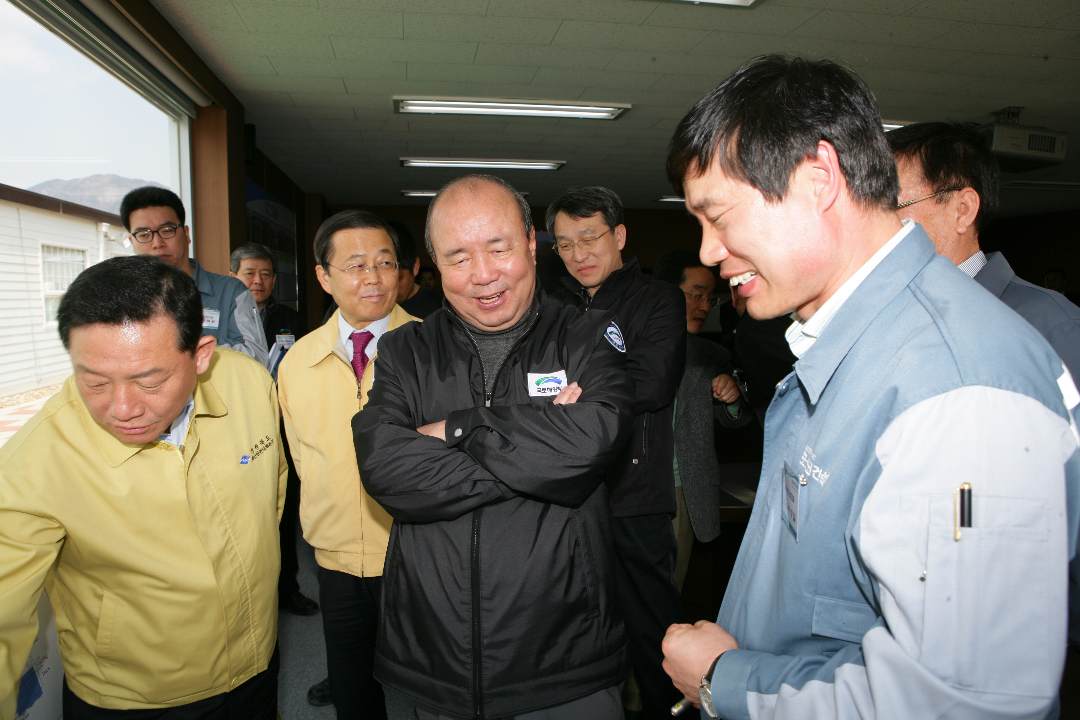 낙동강 상주보, 경천대 현장점검