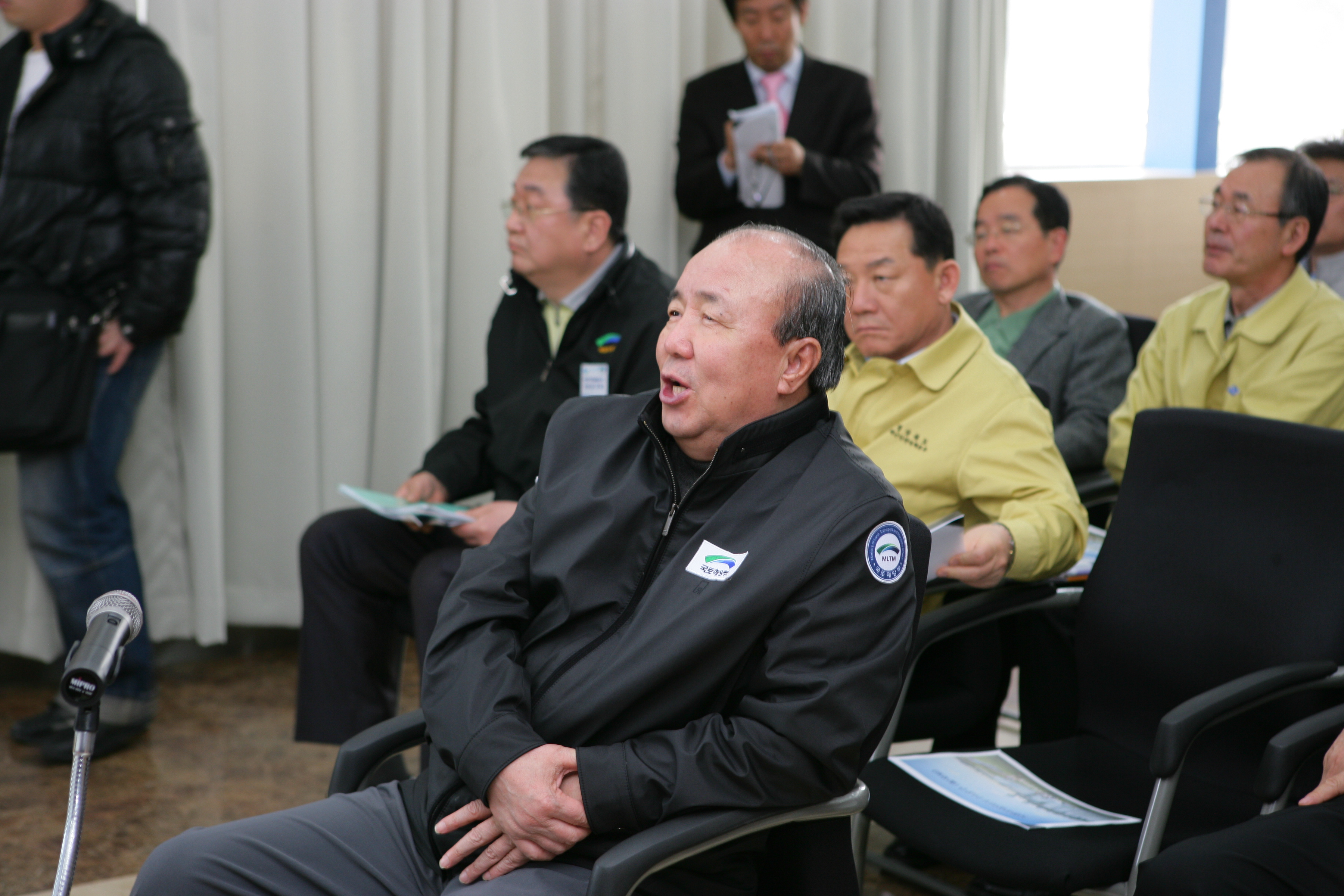 낙동강 상주보, 경천대 현장점검
