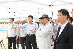 제15차 4대강사업 현장점검 (한강3공구 이포보)