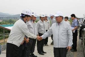 제16차 4대강사업 현장점검 (영산강2공구 죽산보,6공구 승촌보)