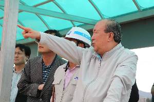 제20차 4대강 살리기 현장점검( 영산강 죽산보,승촌보 사업현장)
