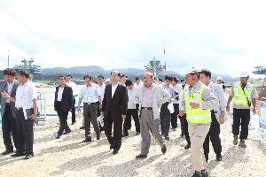 금강살리기 금남보 현장 및 세종지구 보존습지 현장 점검