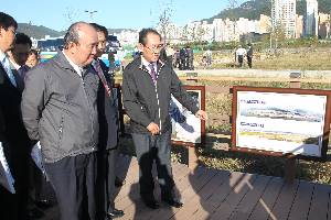 4대강 수변생태공간 조성 현장점검 (낙동강 맥도지구 및 화명지구)