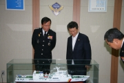 인천해양경찰청,인천해양경찰서 전용부두,해상교통관제센터 순시