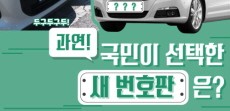 [카드뉴스] 국민이 선택한 새로운 자동차 번호판은~?